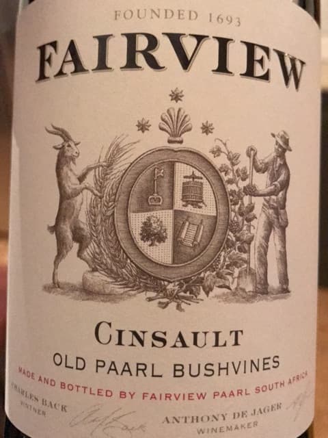 Cinsault Old Paarl Bushvines