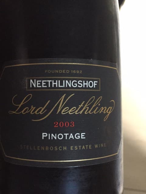 Lord Neethling Pinotage