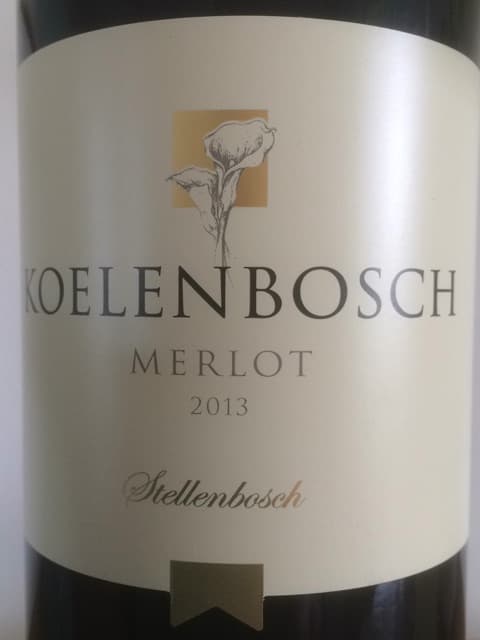Koelenbosch Merlot