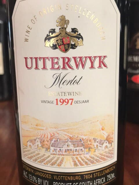 Uiterwyk Merlot
