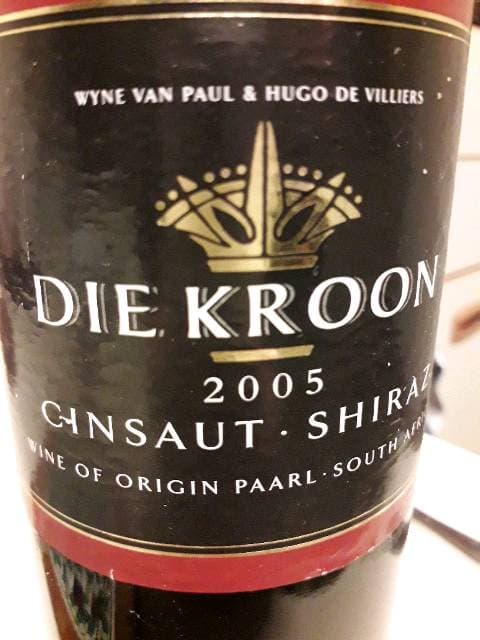 Die Kroon Cinsaut - Shiraz
