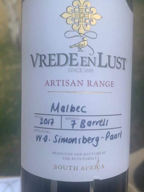 Artisan Range Malbec