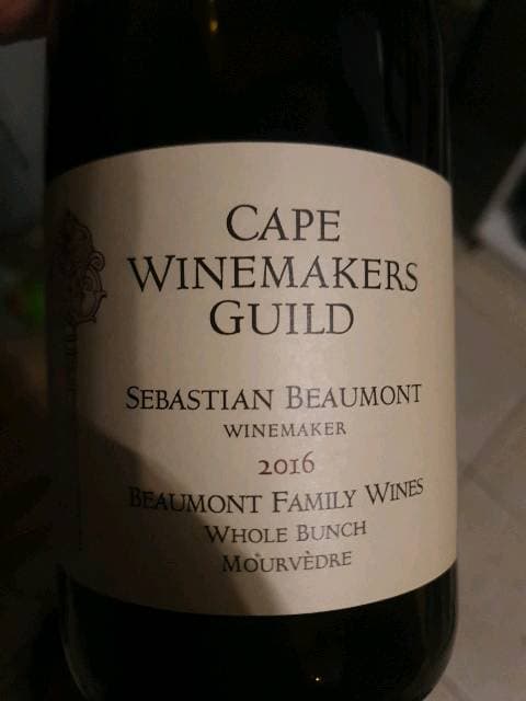 Cape Winemakers Guild Whole Bunch Mourvèdre