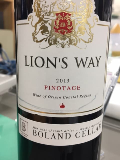 Lion's Way Pinotage