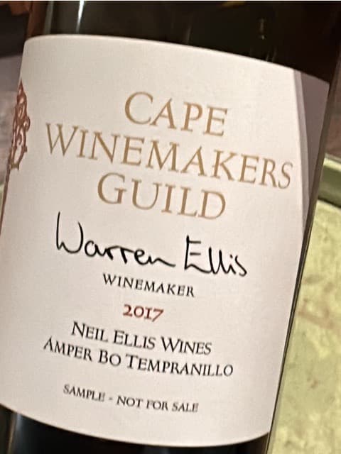 Cape Winemakers Guild Amper Bo Tempranillo