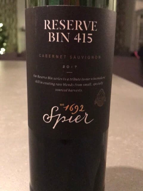 Reserve Bin 415 Cabernet Sauvignon