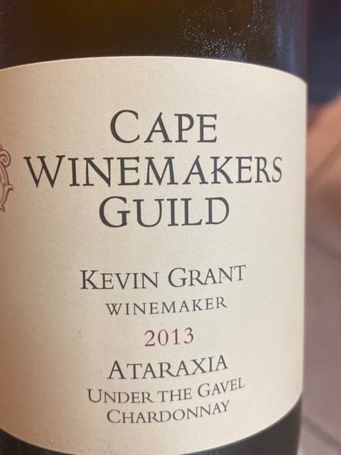 Cape Winemakers Guild Under The Gavel Chardonnay