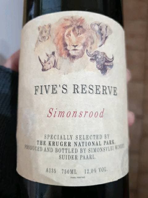 Five's Reserve Simonsrood