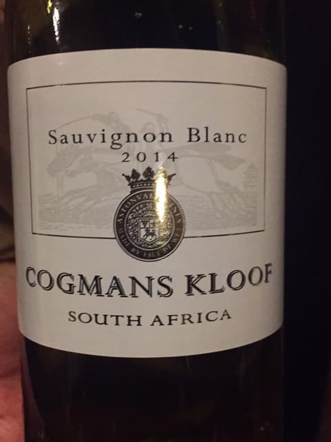 Cogmans Kloof Sauvignon Blanc