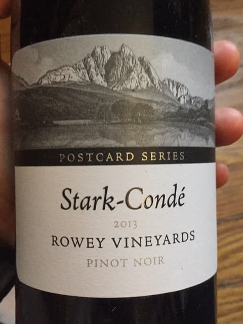Postcard Series Rowey Vineyards Pinot Noir