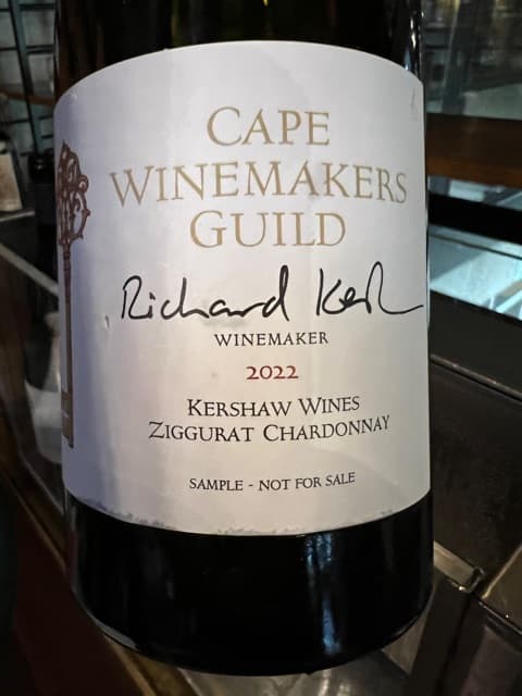 Cape Winemakers Guild Ziggurat Chardonnay