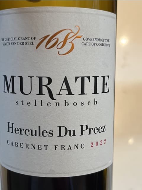 Hercules du Preez Cabernet Franc