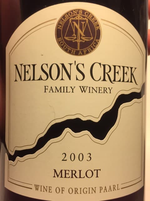 Nelson's Creek Merlot