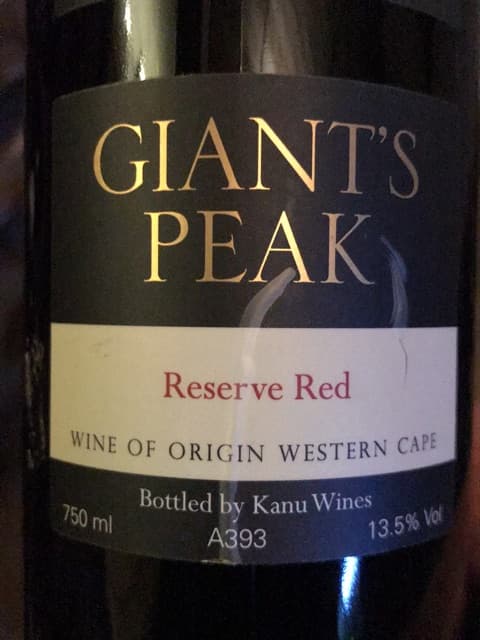 Giant's Peak Reserve Red