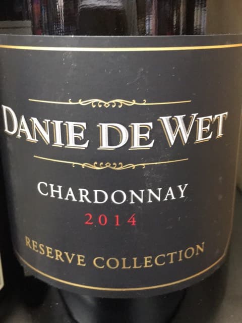 Danie de Wet Reserve Collection Chardonnay