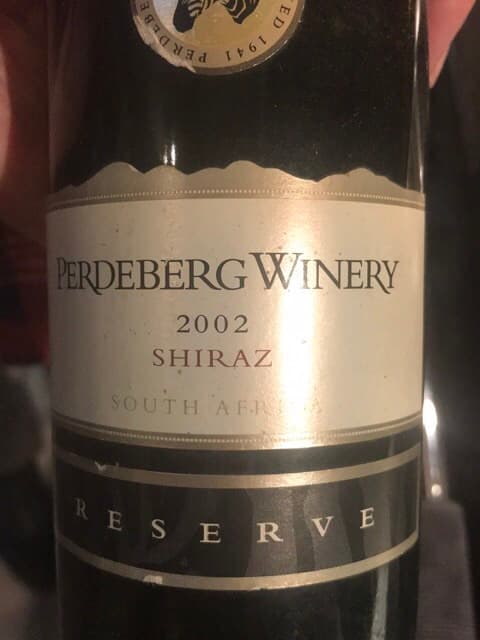 Reserve Shiraz
