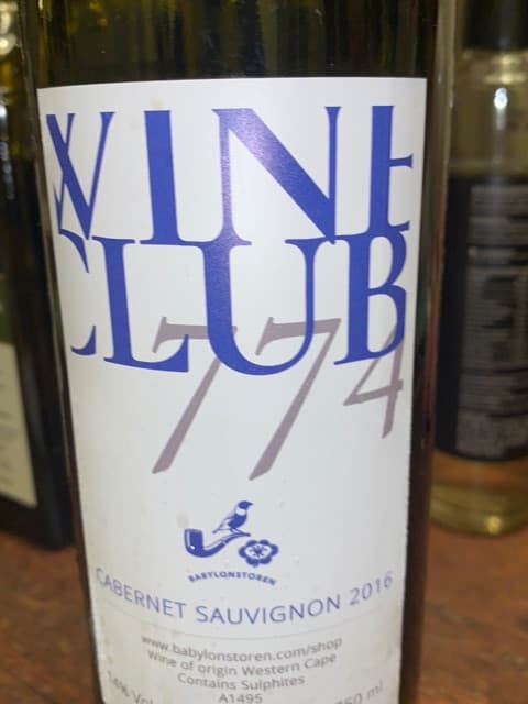Wine Club 774 Cabernet Sauvignon