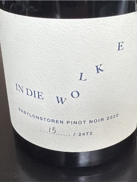 In Die Wolke Pinot Noir