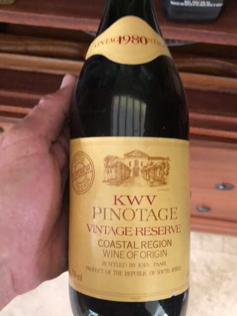 Vintage Reserve Pinotage