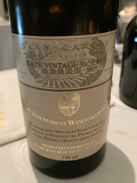 Cape Vintage Reserve