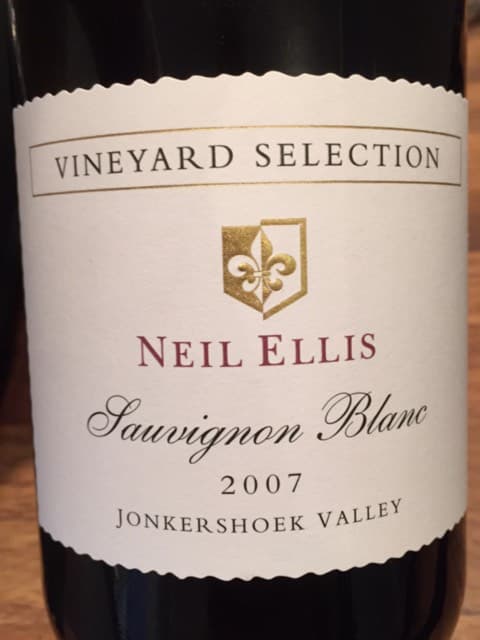 Vineyard Selection Jonkershoek Valley Sauvignon Blanc