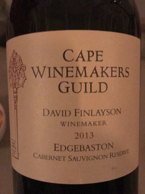 Cape Winemakers Guild Auction Reserve Cabernet Sauvignon
