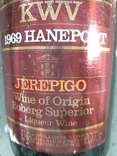 Jerepigo Hanepoot