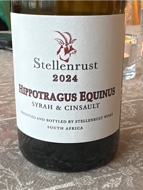 Hippotragus Equinus Syrah - Cinsault