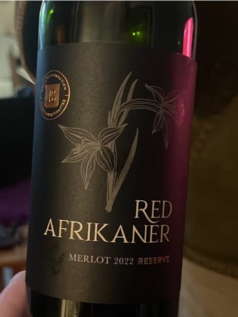 Red Afrikaner Reserve Merlot
