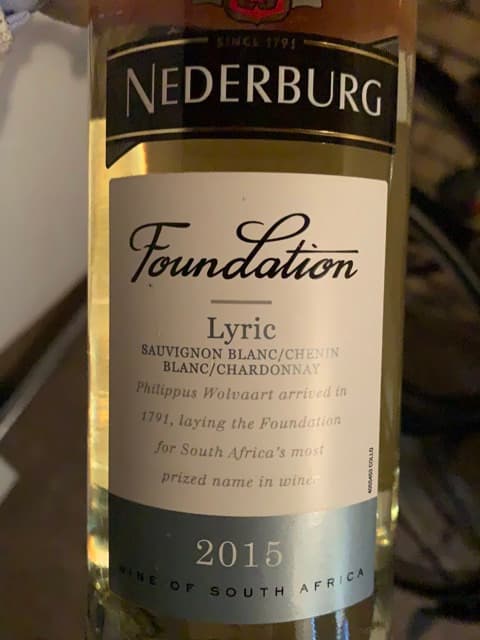 Foundation Sauvignon Blanc - Chenin Blanc - Chardonnay