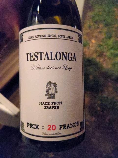 Nature does Not Leap Chenin Blanc