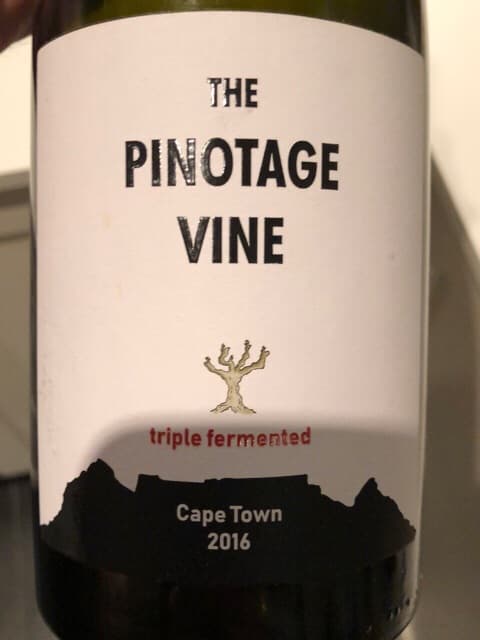 The Pinotage Vine Triple Fermented