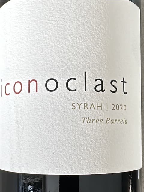 Iconoclast Three Barrels Syrah