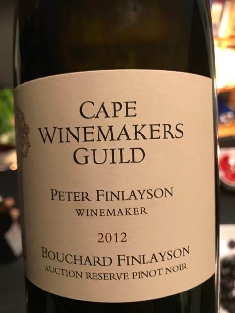 Cape Winemakers Guild Auction Reserve Pinot Noir