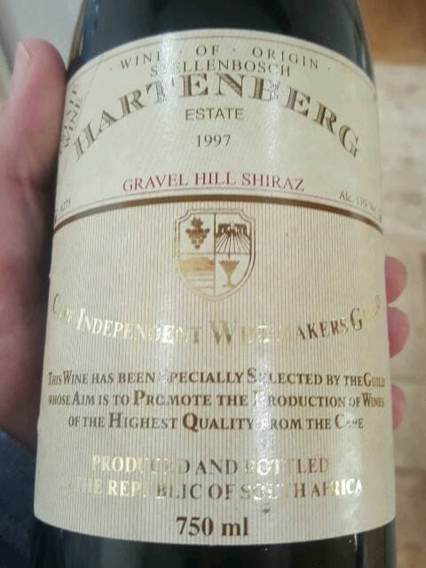 Cape Winemakers Guild Gravel Hill Shiraz
