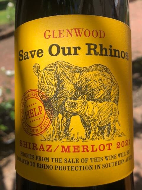 Save Our Rhinos Shiraz - Merlot