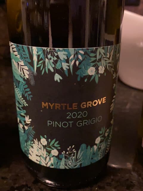 Myrtle Grove Pinot Grigio