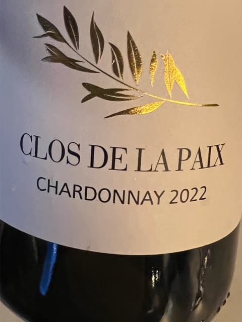 Clos de la Paix Chardonnay