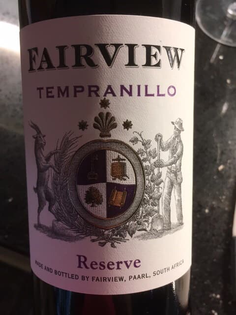 Reserve Tempranillo