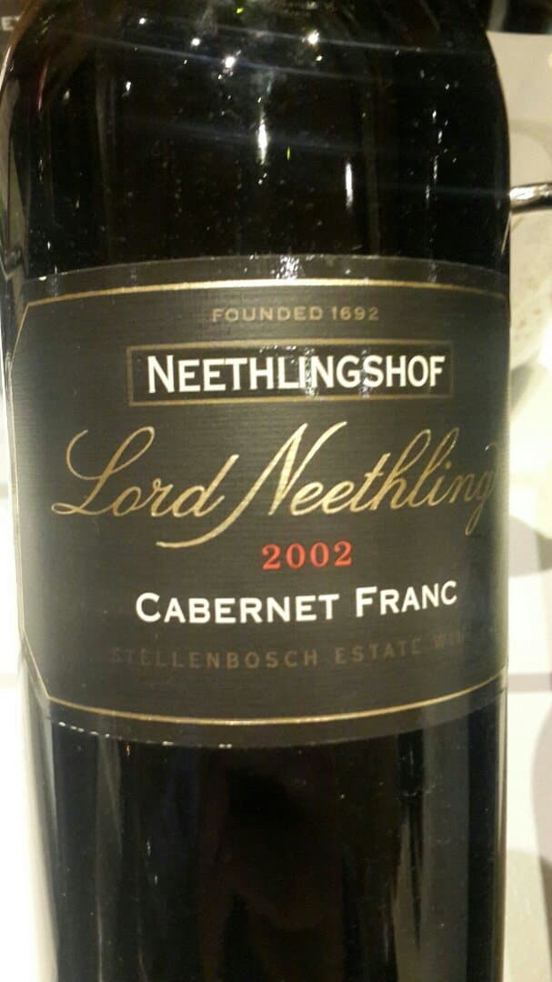 Lord Neethling Cabernet Franc