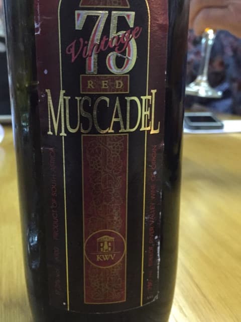 75 Vintage Red Muscadel