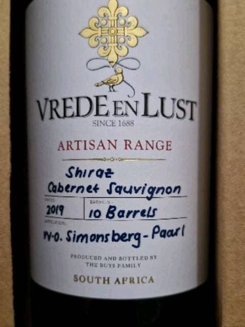 Artisan Range Shiraz - Cabernet Sauvignon