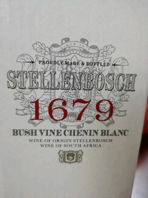 1679 Bush Vine Chenin Blanc