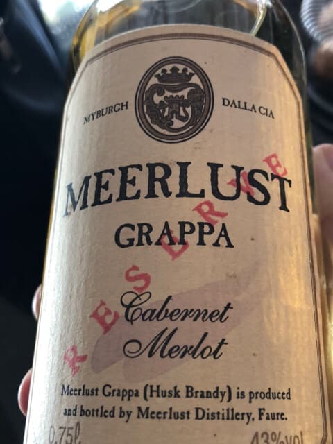 Reserve Grappa Cabernet - Merlot