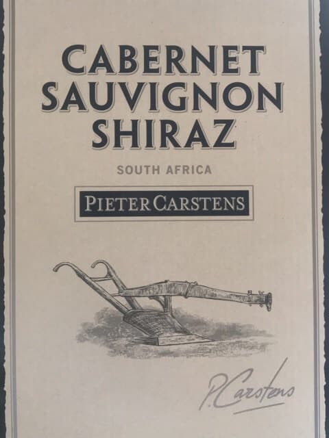 Pieter Carstens Cabernet Sauvignon - Shiraz