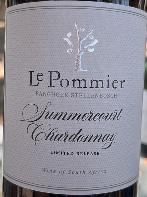 Limited Release Summercourt Chardonnay