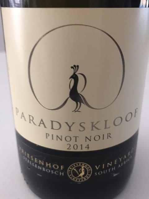 Paradyskloof Pinot Noir