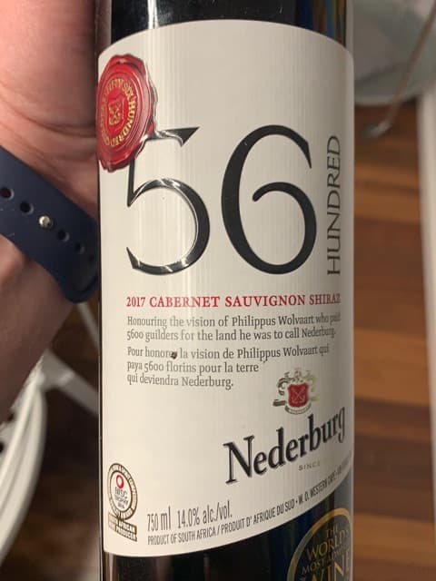 56 Hundred Cabernet Sauvignon - Shiraz