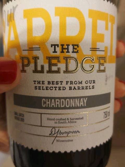 The Pledge Barrels Chardonnay