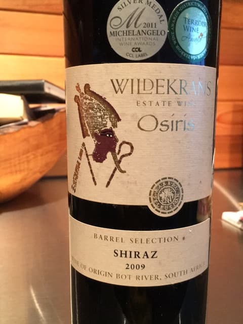 Osiris Barrel Selection Shiraz